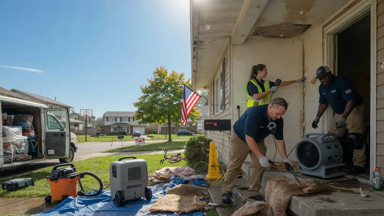 Water Damage Restoration in Savonburg, KS near me